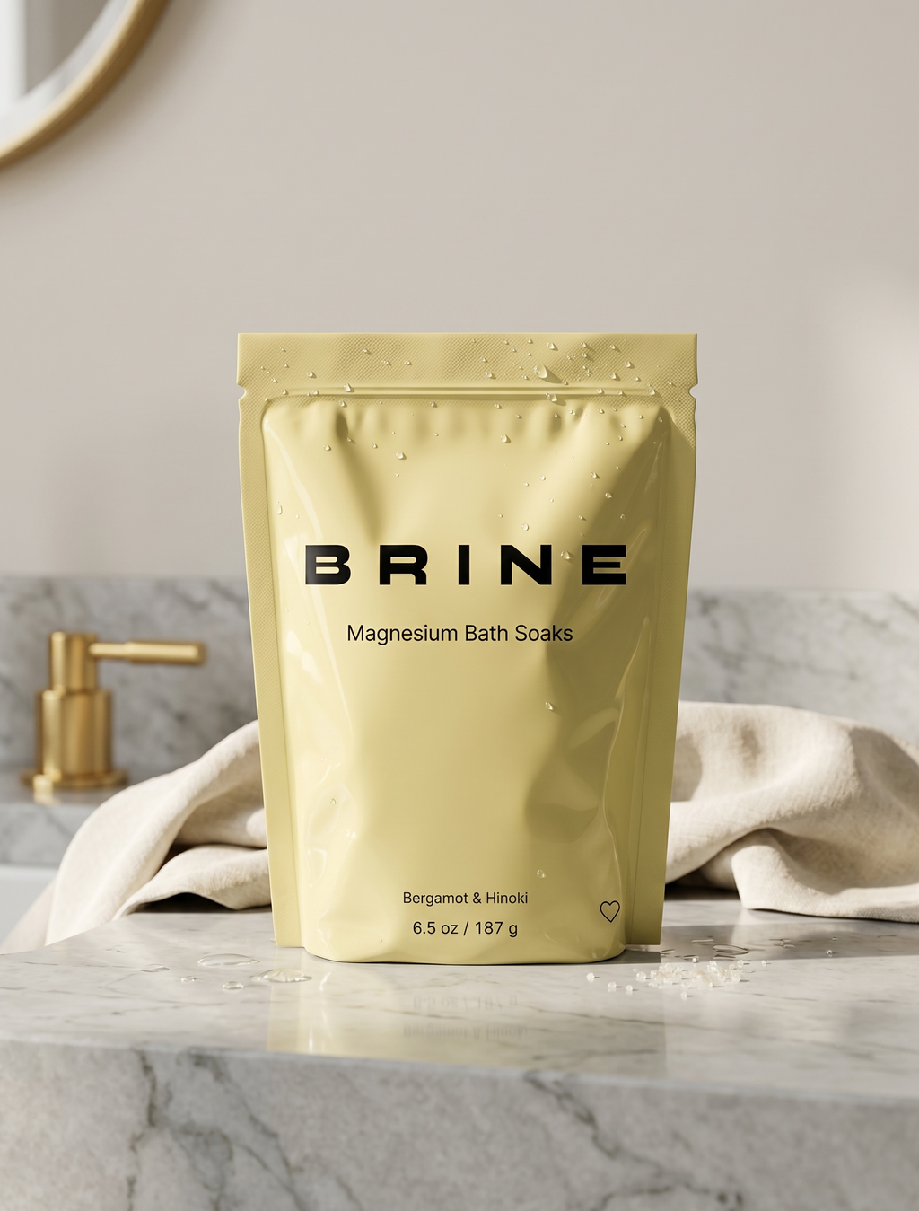 The Reset Soak — Magnesium Bath Soak, Bergamot & Hinoki