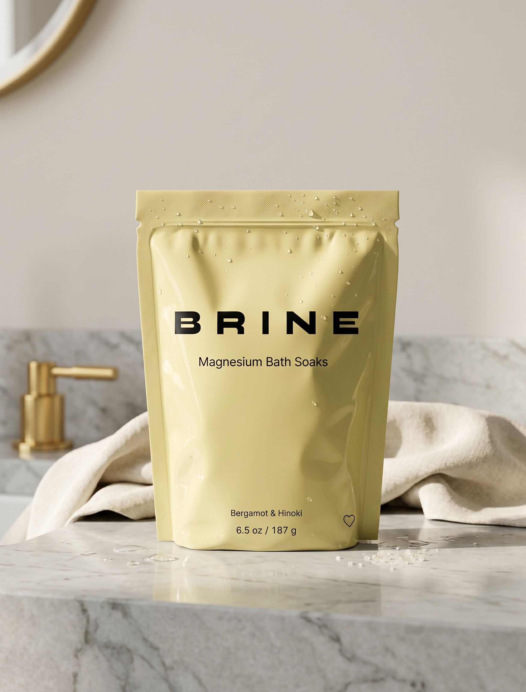 The Reset Soak — Magnesium Bath Soak, Bergamot & Hinoki