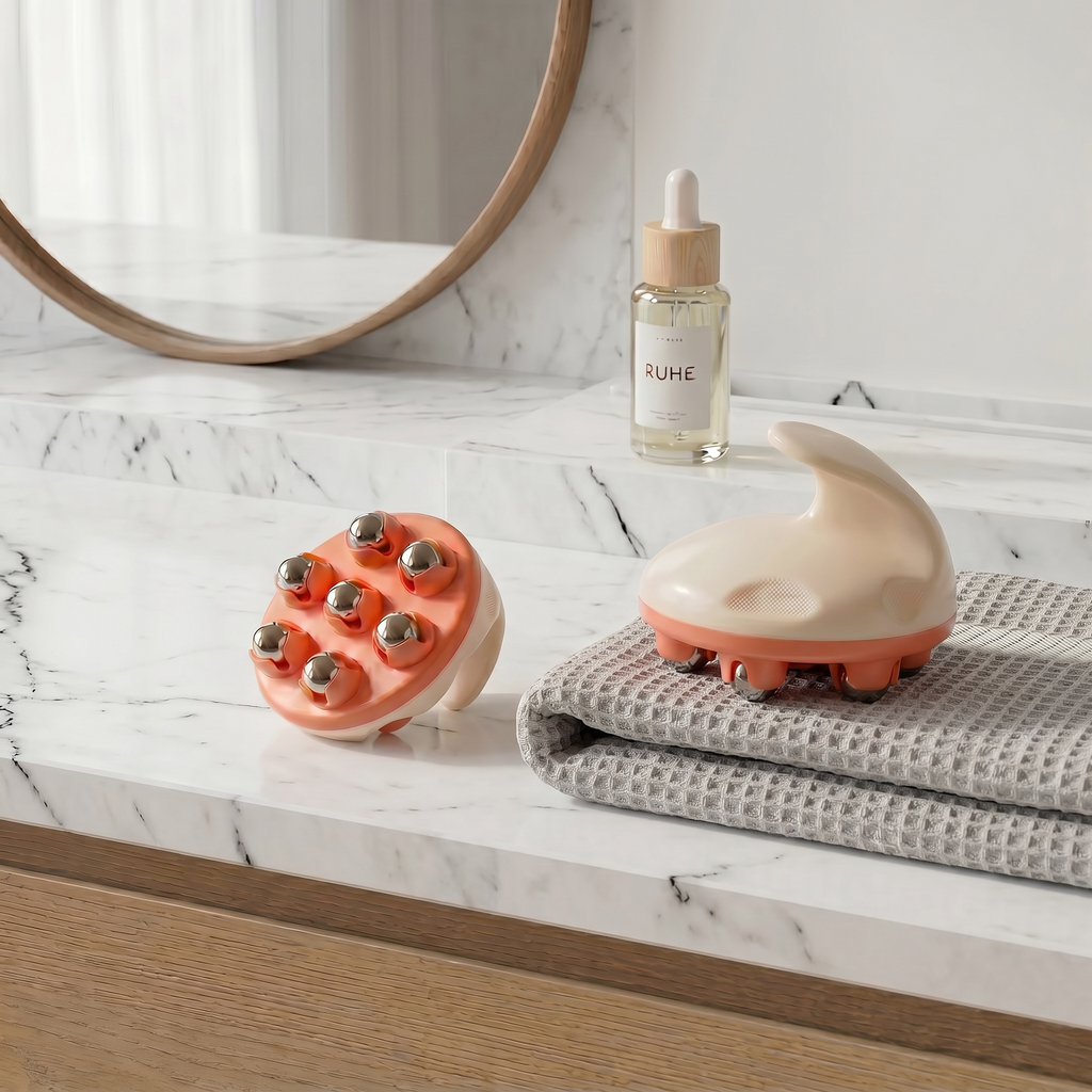 The Flow Roller — Dual-Head Lymphatic Massage Roller